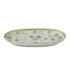 Olga Ceramic Rectangular Plate Blue and Olive 13 x 21.5CM