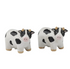 Moo Ceramic Salt And Pepper Shaker Set 8.5 X 4.5 X 6 Cm