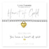 Life Charms Bracelet Heart Of Gold
