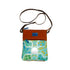 Kangaroo Gifts Hand Painted Leather and Canvas Combo Shoulder Bag