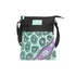 Kangaroo Gifts Hand Painted Leather and Canvas Combo Shoulder Bag