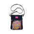 Kangaroo Gifts Artisan Hand Painted Leather And Denim Combo Shoulder Bag