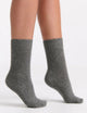 Levante Pina Crew Sock Charcoal