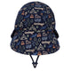 Bedhead Legionnaire Flap Sun Hat Camper Xs 42 Cm