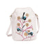 Kangaroo Gifts Full Grain Napa and Goat Leather Combo Cross Body Bag