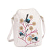 Kangaroo Gifts Full Grain Napa and Goat Leather Combo Cross Body Bag