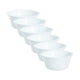 Luminarc Smart Wavy Baking Ramekins Bakeware White 12X5CM Set of 6
