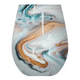 Lily & Mae White Musk Scented Soy Candle In Ice Blue 380g