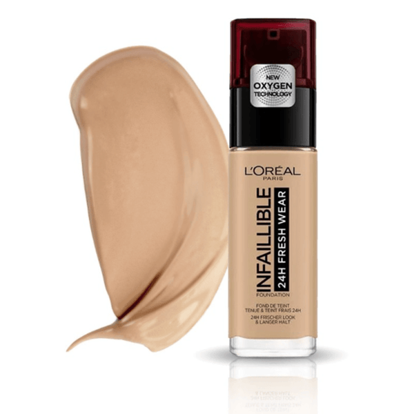 L'Oreal Infallible 24H Fresh Wear Foundation - 140 Golden Beige