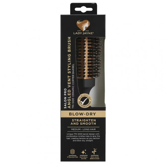 Lady Jayne Salon Pro Angled Vent Styling Brush