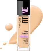 Maybelline New York Fit Me Dewy and Smooth Luminous Foundation - 118 Light Beige 30mL