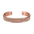 Ross Magnetic Solid Copper Bangle Bracelet MB4163
