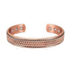 Ross Magnetic Solid Copper Bangle Bracelet MB4163