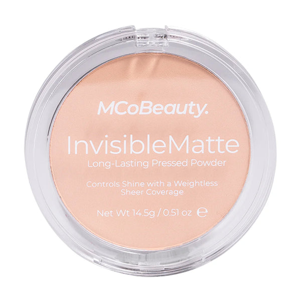 MCoBeauty Invisible Matte Longlasting Pressed Powder Natural Beige