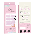 Mitty Nails Semi Cured Gel Nail Stickers Luminescent