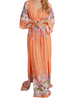 Ginger Bear Boutique Isabell Dreamcatcher Rosalie V Neck Maxi Dress