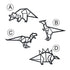 Hoagard Dinosaurs Wall art