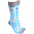 Sock Society Maltese Terrier Dog Novelty Crew Socks ( Assoted ) 1 piece only