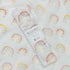 ES Kids Muslin Wrap Pink Rainbow 100 x 120CM