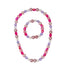 Pink Poppy Butterfly Friends Necklace and Bracelet Set for Kids