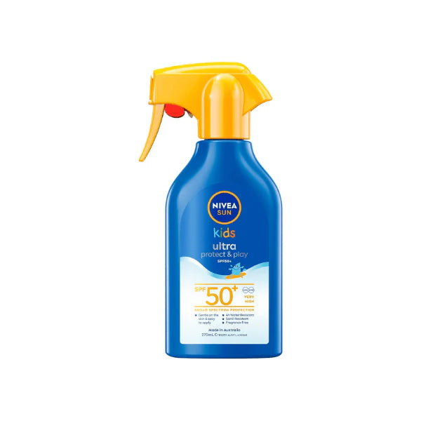 Nivea Sun Kids Ultra Spf50+ 270Ml Trigger – Cosmetics Squad