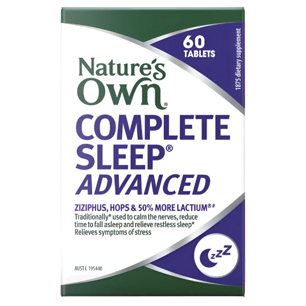 Natures Own Complete Sleep Advanced 60 Tablets