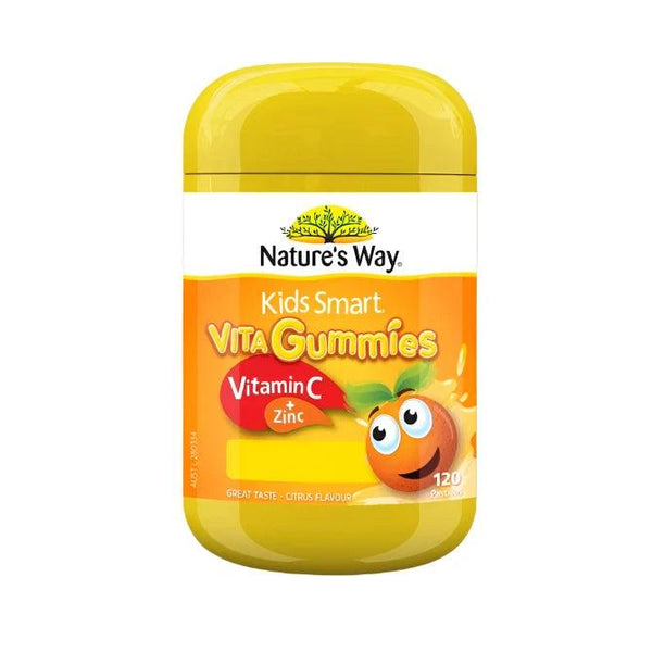 Nature's Way Kids Smart Vita Gummies Vitamin C and Zinc 120 Pastilles