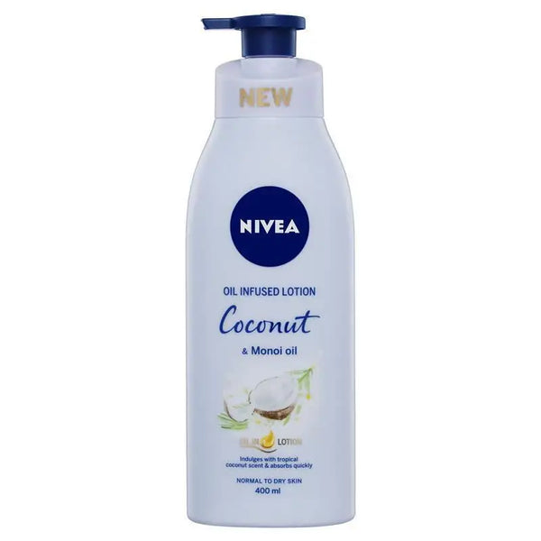 Nivea Oil Infused Lotion Coconut & Monoi Oil 400ml