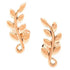 Ross and Co Olive Branch Rose Gold Stud Earrings