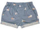 TOSHI Baby Shorts Big Diggers Size 2
