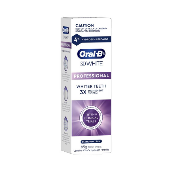 Oral B Toothpaste 3D White Diamond Clean 85G