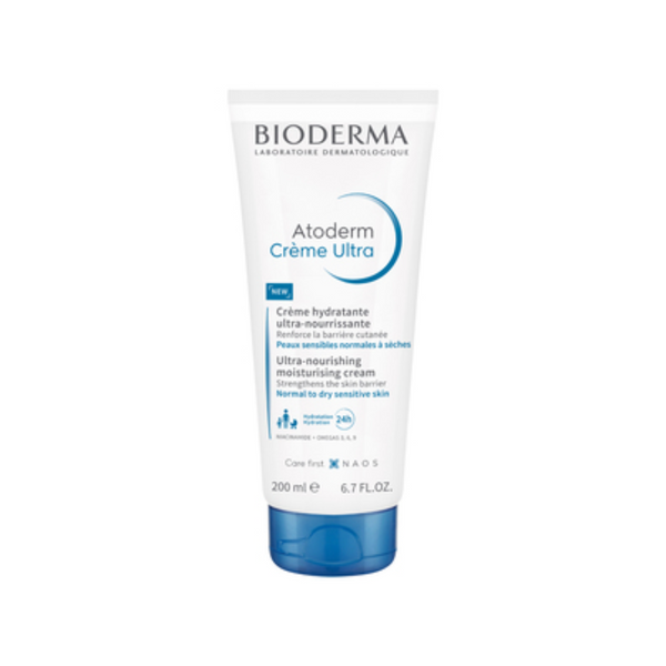 Bioderma Atoderm Cream Ultra-Nourishing Daily Face & Body Moisturiser 200ML