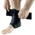 Bodyassist Sport Lock Lace-Up Ankle Guard Black Large