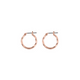 Rossan Fe4310R 19Mm Hoop Rose Gold