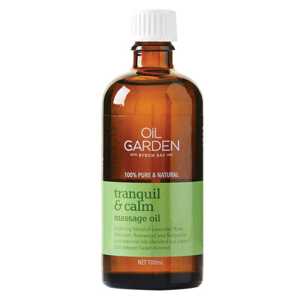 Oil Garden Massage Oil Blend Tranquil & Calm 100mL