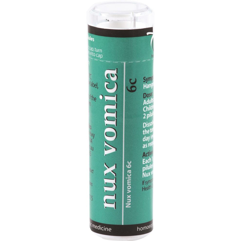 Owen Homoeopathics Nux Vomica 6C Homoeopathic Remedy 120 Pillules