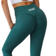 P.O.S.E Vitality Green Scrunch Gym Leggings