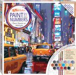 Artmaker Paint By Numbers Kit for Adults Time Square Scene 40 x 50CM