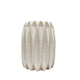 Atre Bisque Ceramic Linear Vase For Home Decor Small 15CM