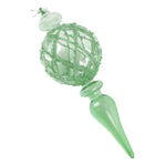 Theatre Seasonal Decor Green Honeycombe Finial Hanging