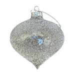Theatre Seasonal Decor Irid Clear Drop Hanging 15CM