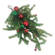 Theatre Seasonal Decor Green Swag With Red Balls