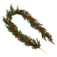 Theatre Seasonal Decor Green Red Berry Garland