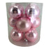 Theatre Seasonal Decor Pink Glass Ball Tub 8cm