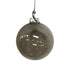 Theatre Seasonal Decor Pewter Glass Ball 10cm