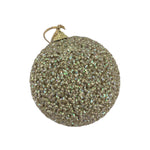 Theatre Seasonal Decor Gold Small Glitter Ball