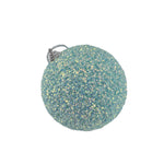 Theatre Seasonal Decor Blue Small Glitter Ball