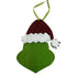 Theatre Seasonal Decor Green Red Hat Hanging 15CM