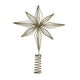 Theatre Seasonal Decor Gold Star Tree Topper 33cm