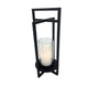 Theatre Seasonal Decor Black Metal Lantern 42CM